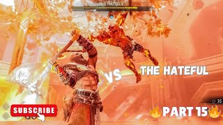 The fury of Kratos meets the wrath of The Hateful. #godofwarragnarokvalhalla  #kratos