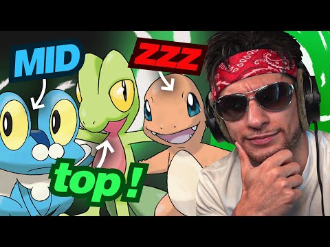 QUEL EST LE PIRE STARTER POKÉMON ?
