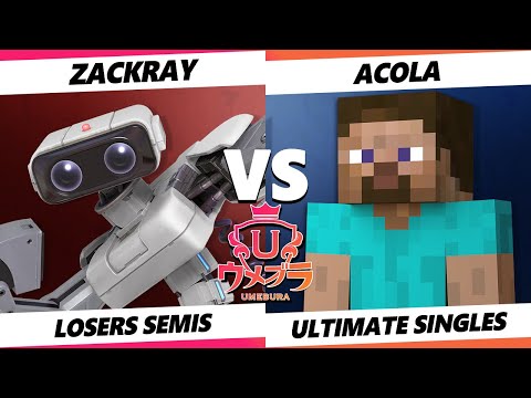 Umebura SP 11 LOSERS SEMIS - Zackray (ROB) Vs. Acola (Steve) Smash Ultimate - SSBU