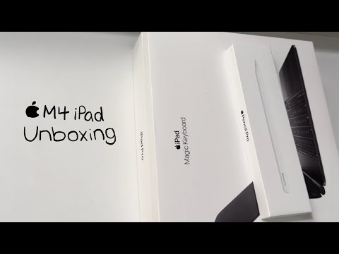 🍎막차 탑승 M4 iPad 13' 1TB Unboxing | Apple Pencil Pro, Magic Keyboard, Smart Folio, Nanotexture glass