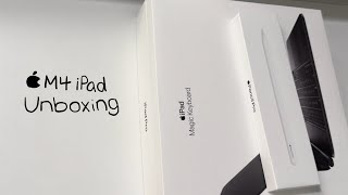 🍎막차 탑승 M4 iPad 13' 1TB Unboxing | Apple Pencil Pro, Magic Keyboard, Smart Folio, Nanotexture glass
