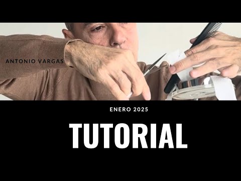 TUTORIAL TÉCNICA DE PEINE Y TIJERAS-ANTONIO VARGAS