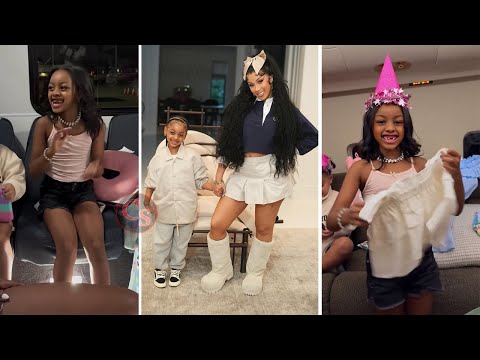 Cardi B Celebrates Daughter Kulture's 7th Birthday on Private Plane