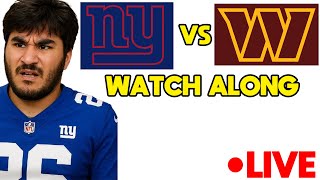 Giants vs Commanders Watch Along
