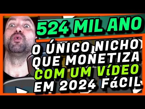 🚀O ÚNICO NICHO QUE MONETIZA COM UM VÍDEO EM 2024│CANAIS DARK DE MILIONÁRIOS│R$ 70 MIL MÊS🚀🚀