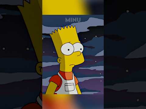 Bart fica sozinho em casa #simpsons