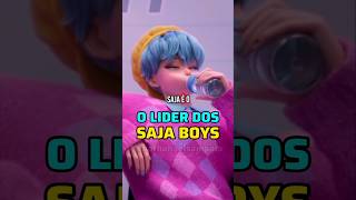 O VERDADEIRO LÍDER DOS SAJA BOYS #guerreirasdokpop ##babysaja #jinu #rumi #shorts