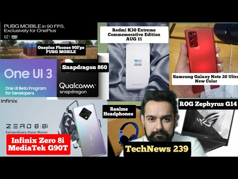 (HINDI) TN239 OnePlus 90Fps, RedmiK30 Extreme, Snapdragon 860,Infinix Zero 8i,Realme Headphones, ROG Laptop
