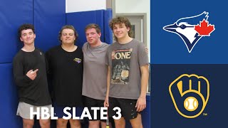 Blue Jays vs Brewers Slate 3 | HBL Wiffleball