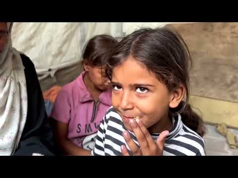 YouTube video thumbnail: Food, Tents Reaching Gaza Too Slowly Before Winter, Aid Agencies Say