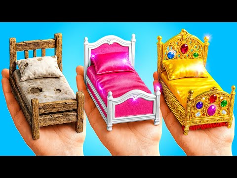 Room Makeover Battle! 🏠 From Nothing to Wealthy!