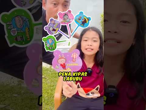 MANA LABUBU MU⁉️ Bintang punya Pena Kipas Labubu, Gelembung Sabun dan Stemple #labubu #funny  #cute