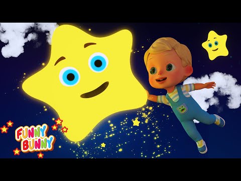 Twinkle Twinkle Little Star Song | Funny Bunny Nursery Rhymes & Kids Songs Compilation