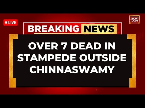 LIVE: 3 Dead In Stampede Outside Chinnaswamy Stadium | RCB's Victory Parade In Bengaluru LIVE