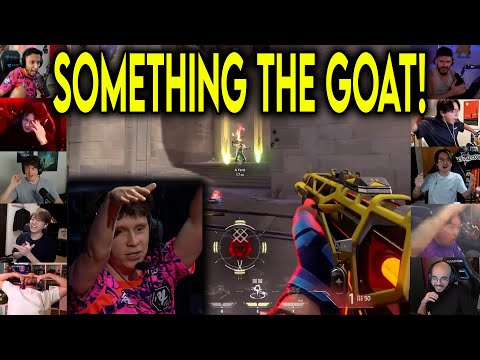 Valorant Streamers Reacts To PRX Something HIT THE CRAZIEST 1v3 CLUTCH Against G2 In VCT Champions