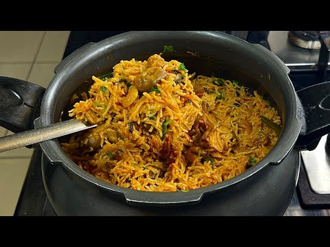15 நிமிடத்தில் பக்காவா பிரியாணி செஞ்சு Lunch box ready 👍| Mushroom soya biriyani