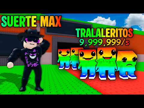 ROBÉ BRAINROTS SECRETOS con SUERTE MAXIMA en ROBA UN BRAINROT🍀