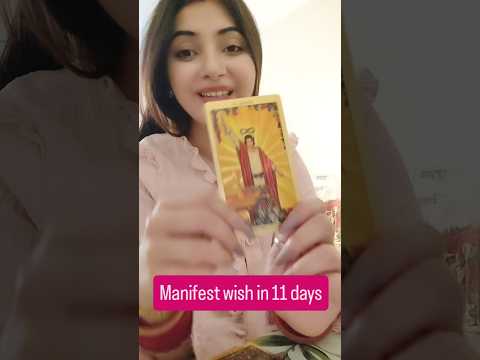 Easiest Tarot Spell manifest any wish in 11 days #lawofattraction #taroteveryday #spells