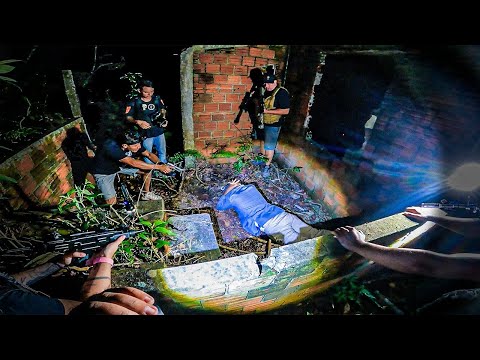 O POLICIAL CAPTUROU O MORADOR DO VELHO SATANICO