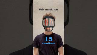 Mask vs Emotions #cooltech #gadget #mask #robot #ledmask