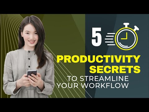 5 Productivity Secrets