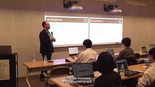 講演：「新興技術および先端技術分野における日米間の起業家連携の強化」