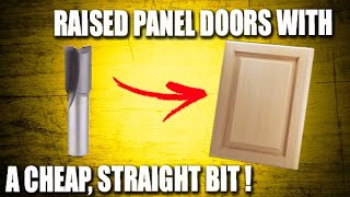 How to make raised panels without expensive tools.