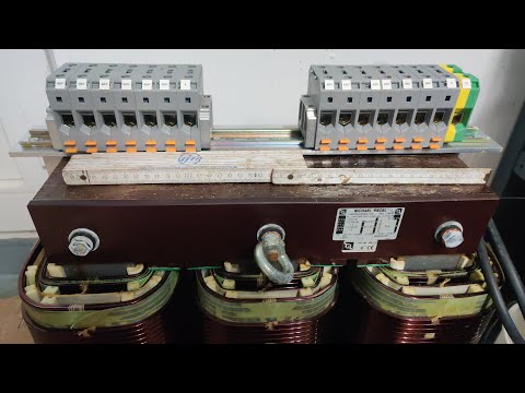 50KVA 3 Phase High Voltage Transformer (400V/990V) - 300HZ Electrical Arcs