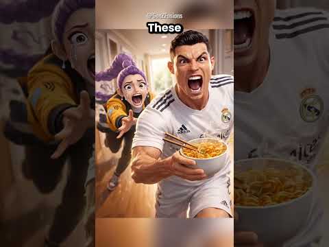 Rumi Wants To Eat Ronaldo's Noodles 😋
