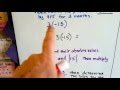 Absolute Value and Integer Multiplication