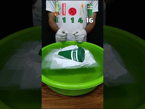TRY TO GUESS HOW MANY TISUSS PAPER IT TOOKS! WHAT WILL HAPPEN NEXT? #asmr #experimnent #satisfying