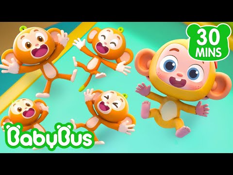 Cinco Macaquinhos  | Sim! Neo | Clássico Infantil | Músicas Infantis & Canções Infantis 🐼por BabyBus