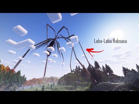 Aku Bertahan Hidup Dari Laba-Laba Raksasa di Minecraft...