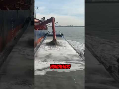 Este barco se  hundiendo