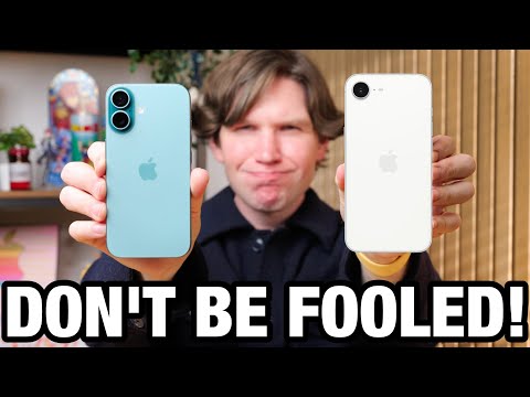 iPhone 16e VS iPhone 16 - DON'T BE FOOLED!