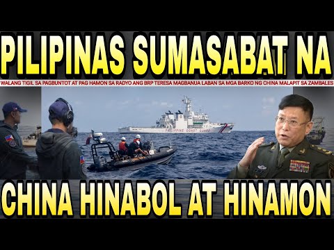 BRP TERESA MAGBANUA ginamit para HABULIN at HAMUNIN ang BARKO ng CHINA