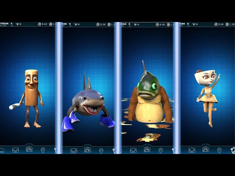 Italian Brainrot Characters in FNAF AR Workshop Animation