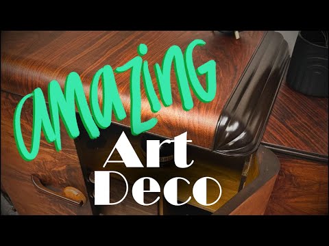 Art Deco Furniture: STUNNING Trash to Treasure Restorations