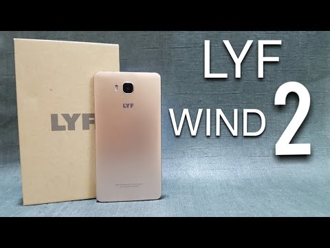 (ENGLISH) LYF Wind 2 (4G VoLTE) unboxing and hands on
