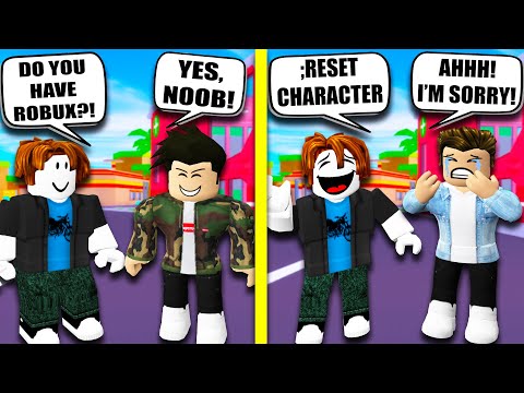 He LIED about having ROBUX...So I EXPOSED Him! Roblox Social Experiment | Roblox Funny Moments