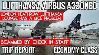 [TRIP REPORT] Lufthansa Airbus A320neo (ECONOMY) London Heathrow (LHR) - Frankfurt (FRA)