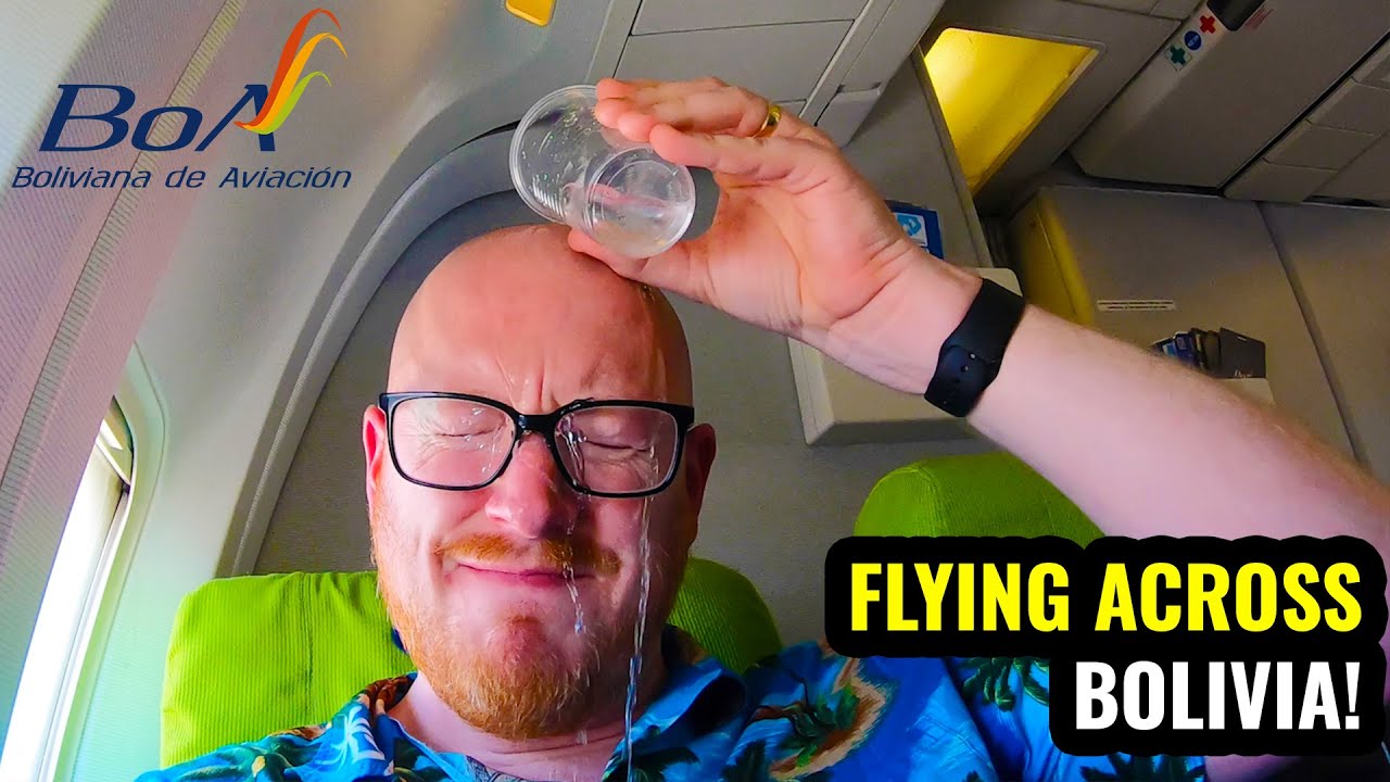 Flying across BOLIVIA with BOLIVIANA DE AVIACIN (BOA! 767 Business Class