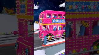 Ride Xmas Wheels on the Bus #shorts #explore #forkids #youtube #children #kindergarten #carols