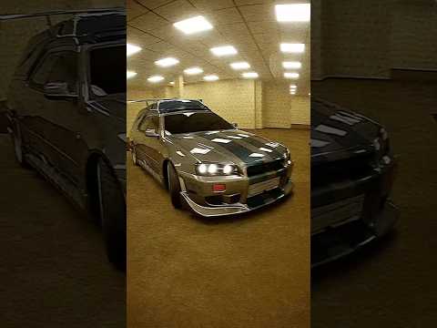 Paul Walkers GTR r34 found in the backrooms. Are you scared of Family? #gtr #jdm #jdm #paulwalker