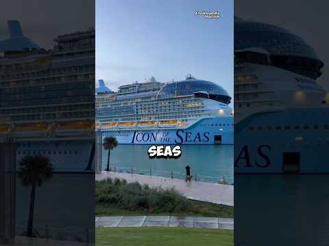 Beginilah Proses Isi Bahan Bakar Kapal Pesiar Icon of the Seas