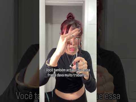 Por isso nunca mais parei de cortar, ela facilita demais