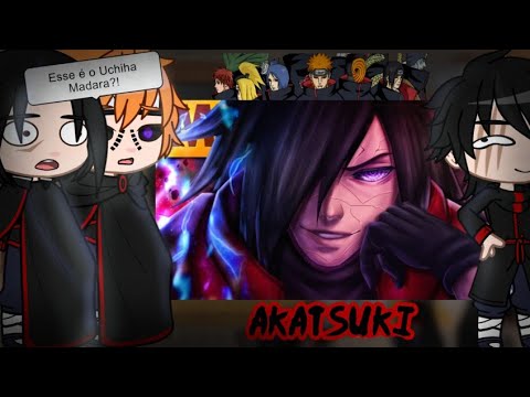 Akatsuki react TIPO MADARA 2☢️|STYLE TRAP(MHrap)Naruto|Gacha Club