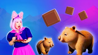 The Wombat Poops & Boom Chicka Boom ♫ Action Songs Kids | Kids Funny Songs