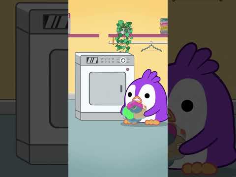 #shorts | La lavadora me succionó vivo | Squeaky y Roy | Dibujos animados para niños