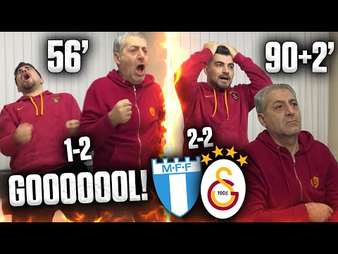 SON DAKİKA BERABERLİK GELDİ GALATASARAYLILAR DELİRDİ | Malmö 2-2 Galatasaray